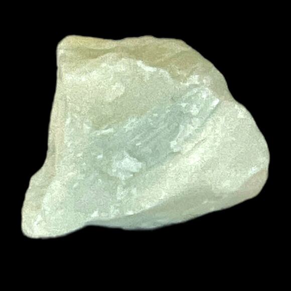 Cream Opaque Art Glass Cullet Slag Glass #5L16 - Picture 4 of 5